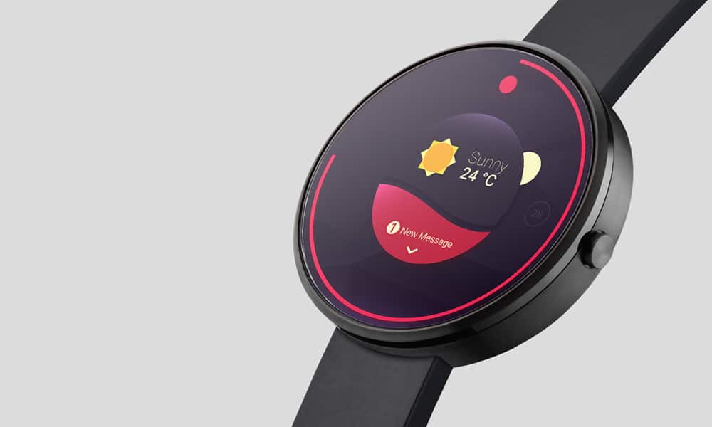 Photorealistic Smartwatch Mockup PSD