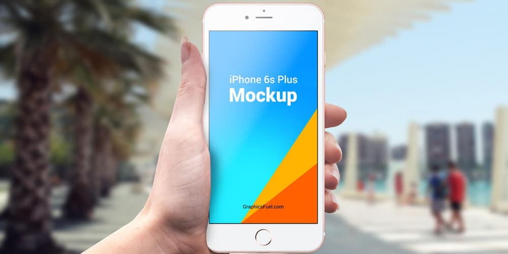 IPhone 6s Plus Outdoor Mockups PSD