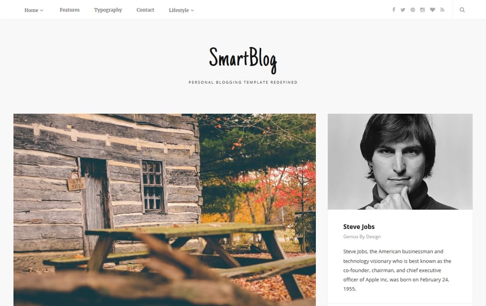 300+ Best Free Responsive Blogger Templates 2025 245 SmartBlog Responsive Blogger Template