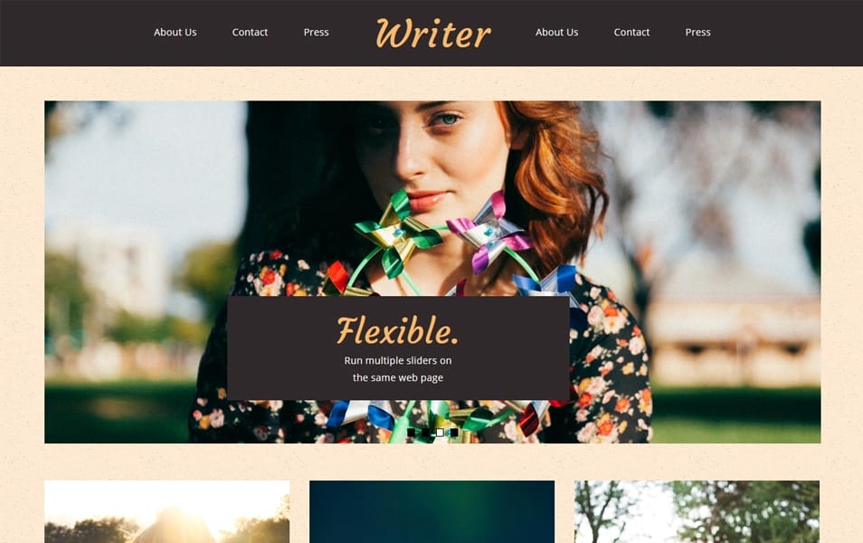 300+ Best Free Responsive Blogger Templates 2025 243 Writer Responsive Blogger Template