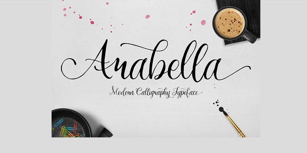200+ Great Free Fonts for Designers 470 Arabella Font
