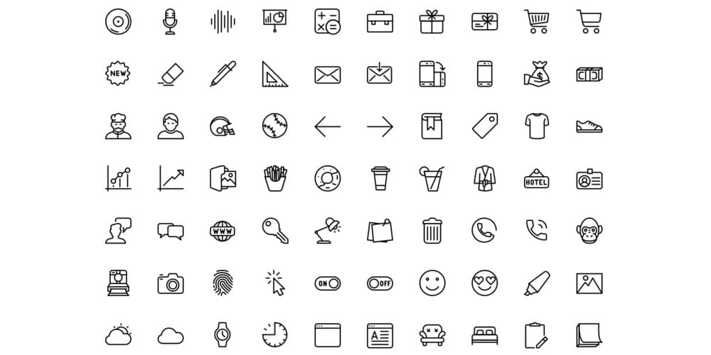 Best Free Icon Sets 2024 80 Free-Icons