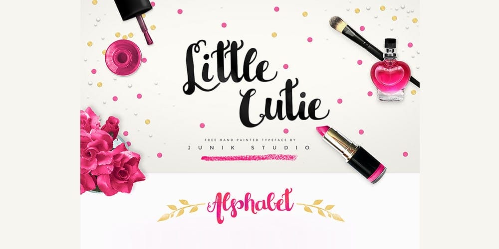 200+ Great Free Fonts for Designers 468 Little Cutie