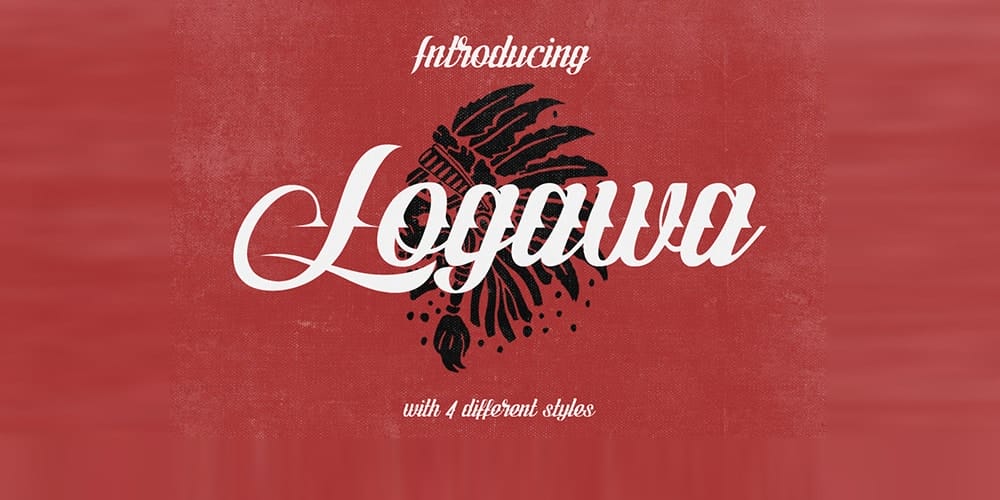 200+ Great Free Fonts for Designers 469 Logawa Script