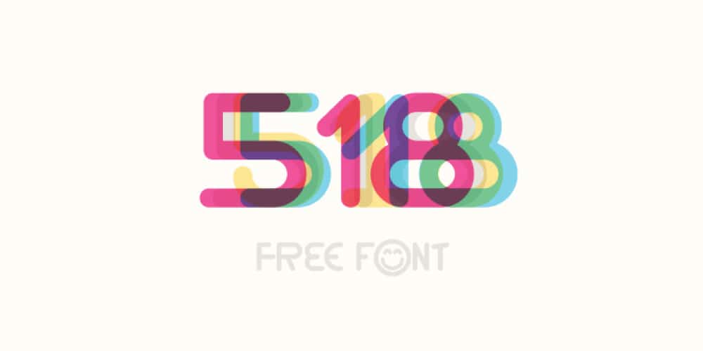 518 Font