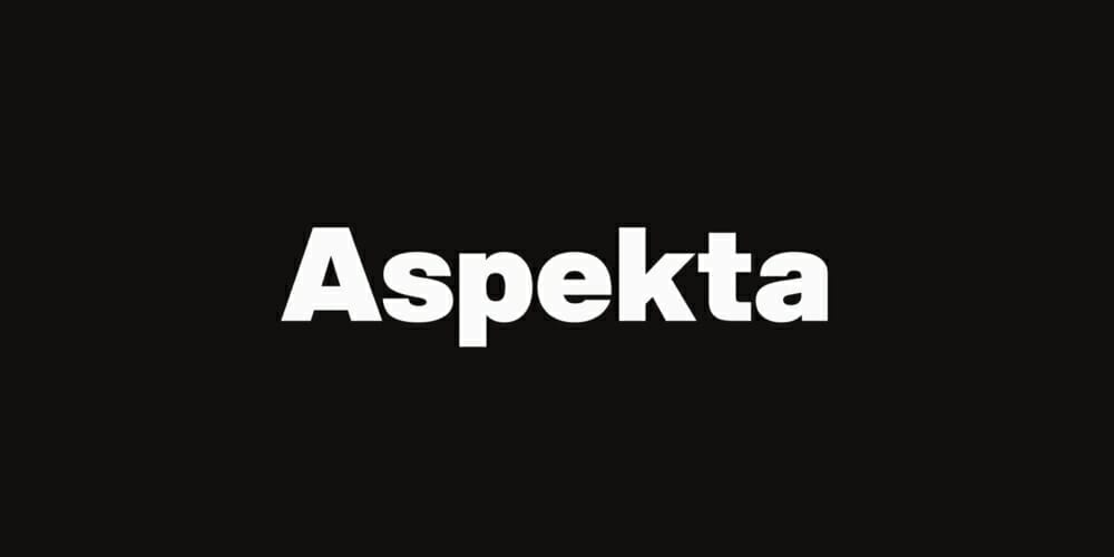 200+ Great Free Fonts for Designers 180 Aspekta