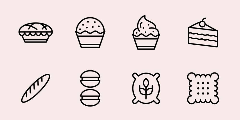 Best Free Icon Sets 2021 138 Bakery Products Vector Icons