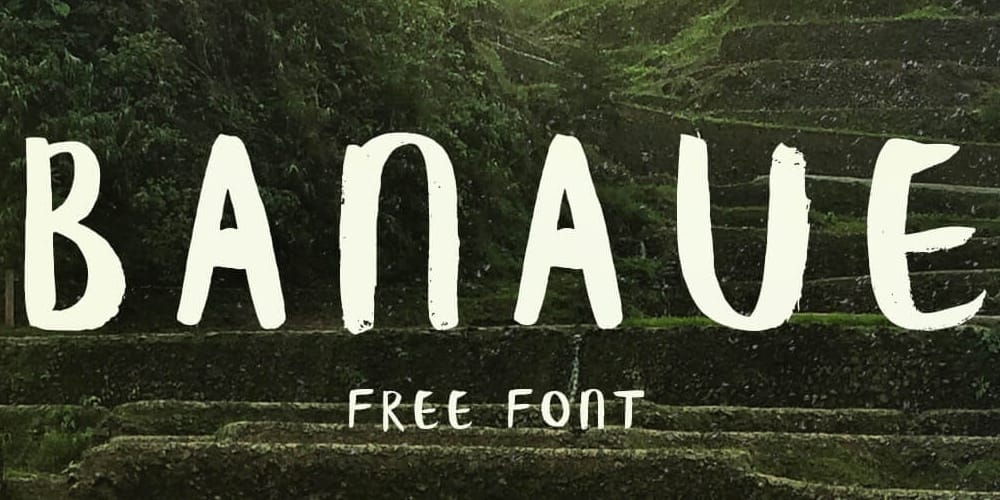 Banaue Handwritten Font