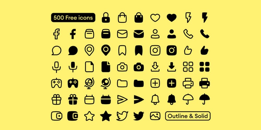 Best Free Icon Sets 2024 194 Basil Vector Icons