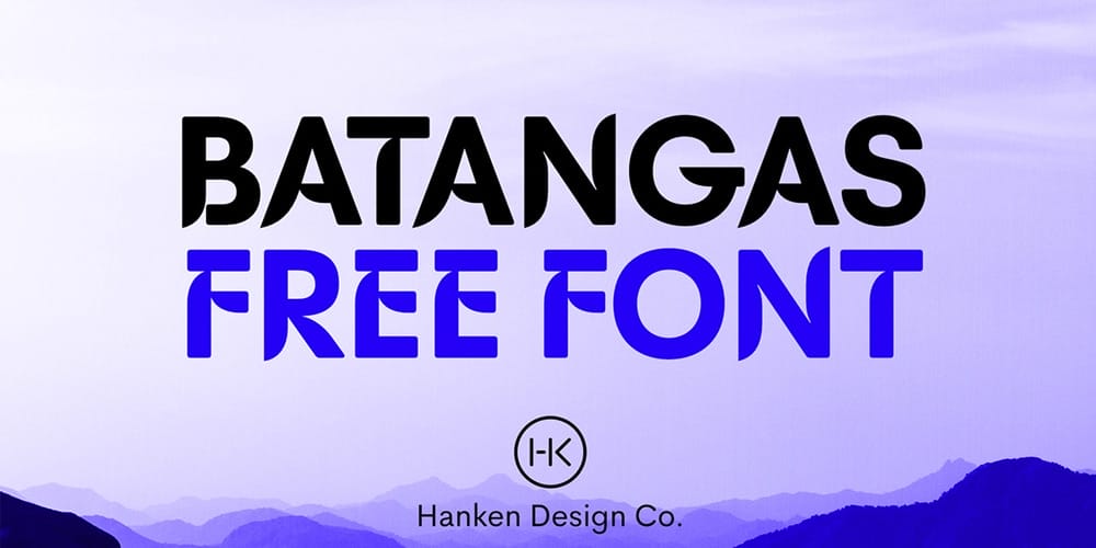 200+ Great Free Fonts for Designers 332 Batangas Font