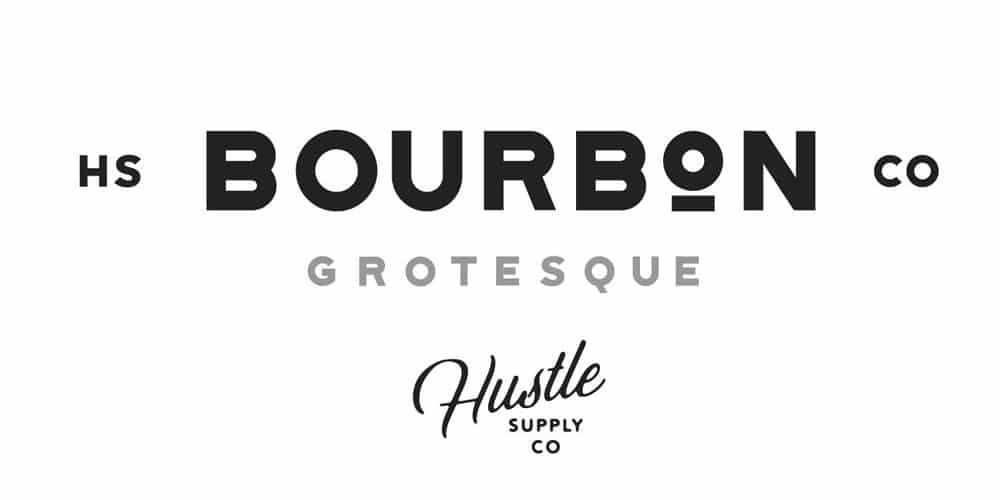 200+ Great Free Fonts for Designers 297 Bourbon Grotesque Font