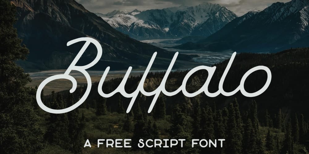 200+ Great Free Fonts for Designers 463 Buffalo Font