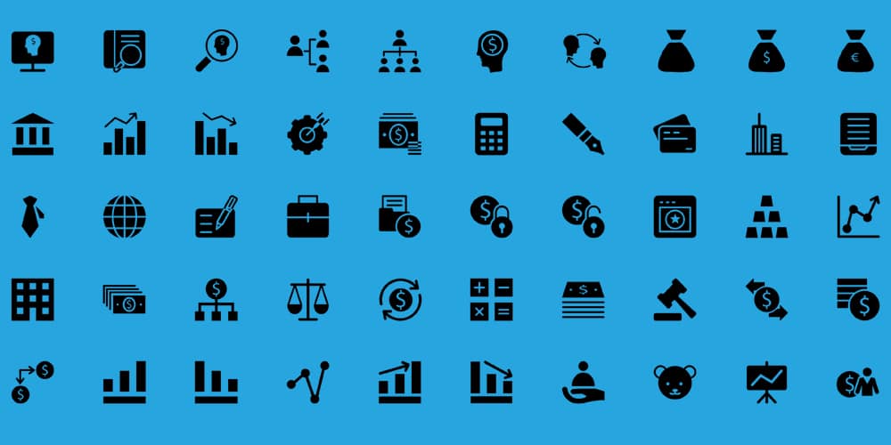 Best Free Icon Sets 2021 188 Business Icons