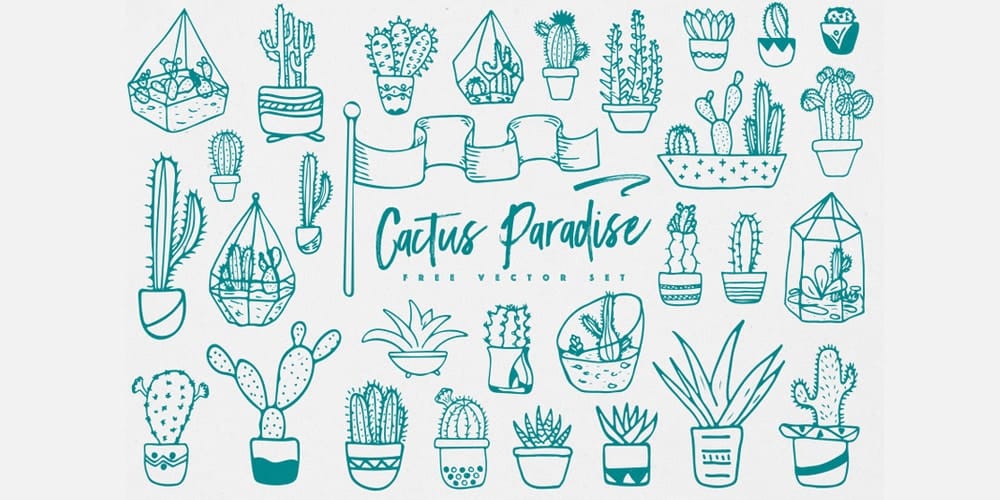 Best Free Icon Sets 2024 300 Cactus-Paradise-Icons