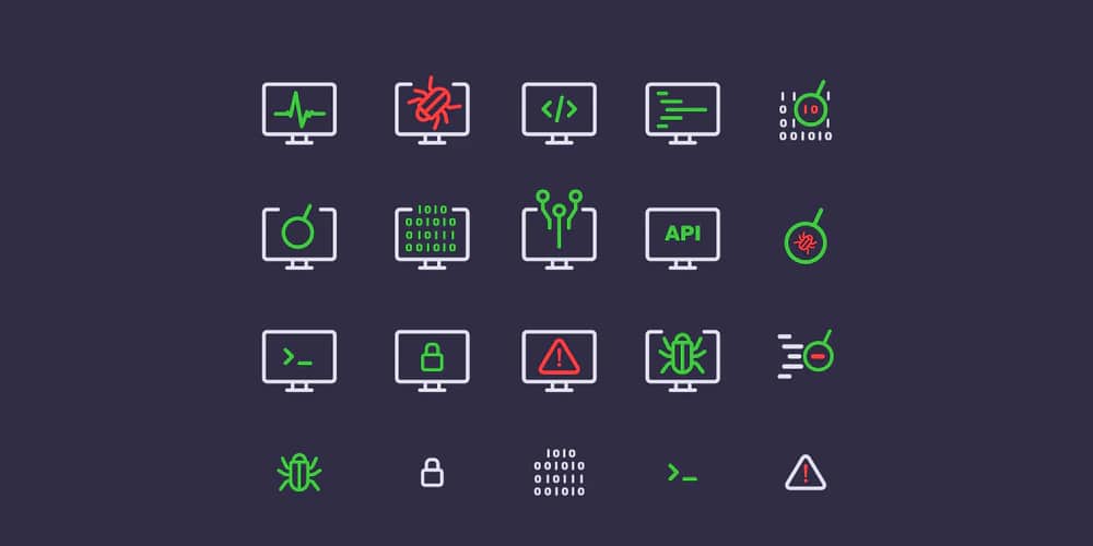 Computer Security Icons