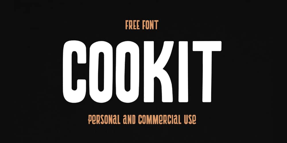 200+ Great Free Fonts for Designers 366 Cookit Font