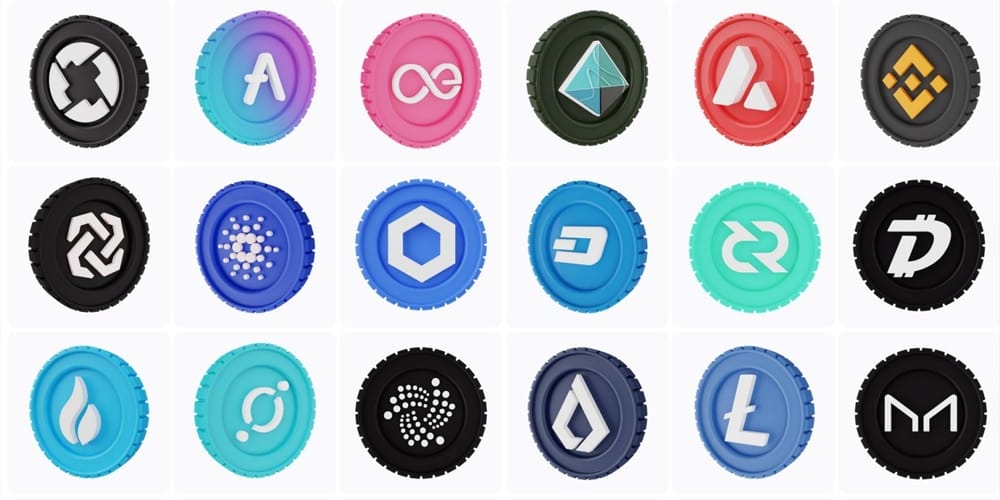 Best Free Icon Sets 2024 423 Cryptocurrency Icons