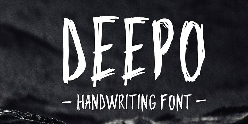 Deepo Handwriting Font