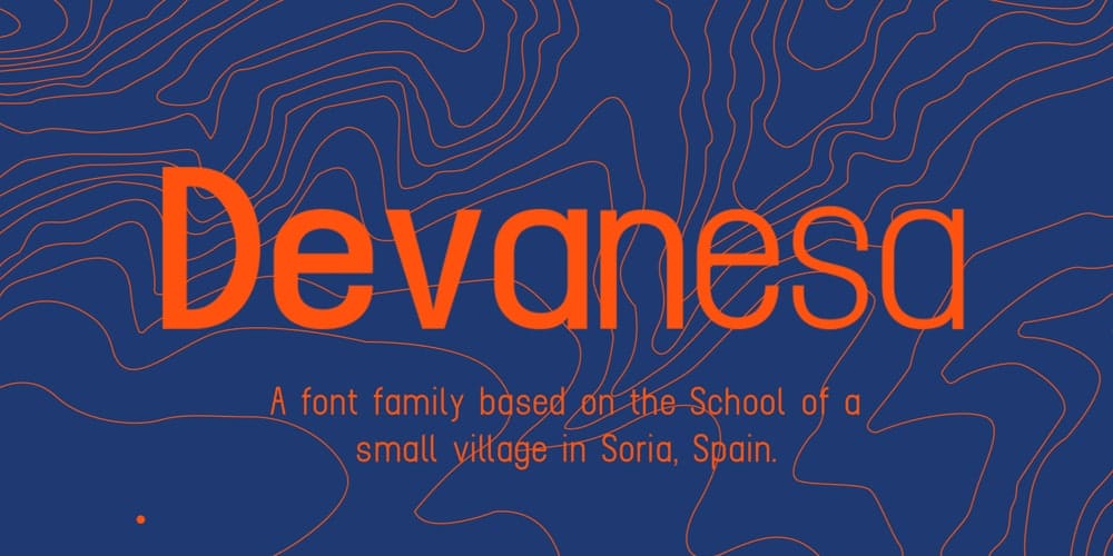 200+ Great Free Fonts for Designers 190 Devanesa Font