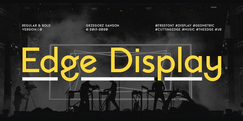 200+ Great Free Fonts for Designers 311 Edge Display