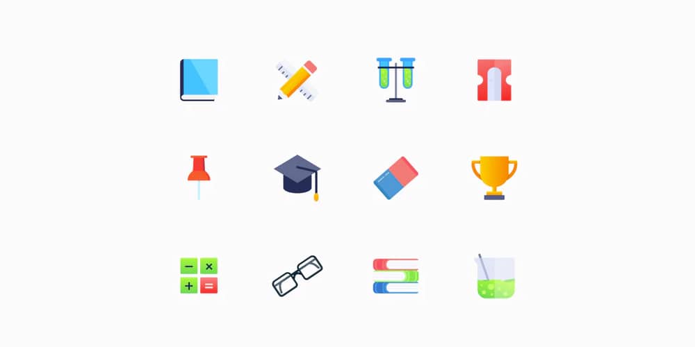 Education Vector Icons