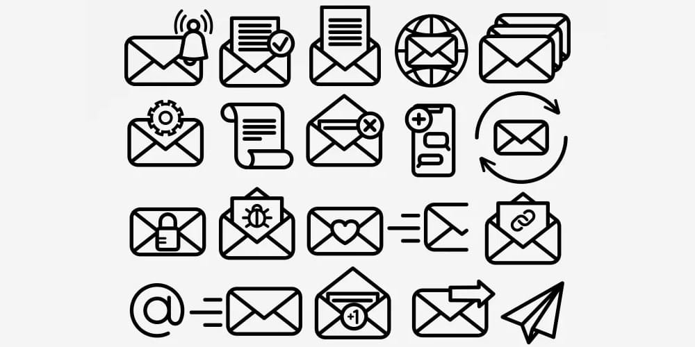Best Free Icon Sets 2024 471 Email-Icons
