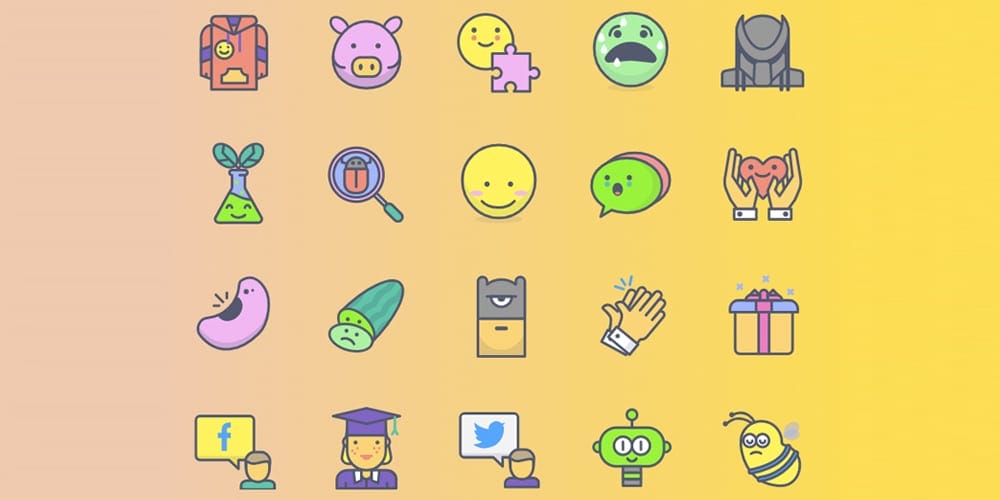 Best Free Icon Sets 2024 382 Emojious Icons