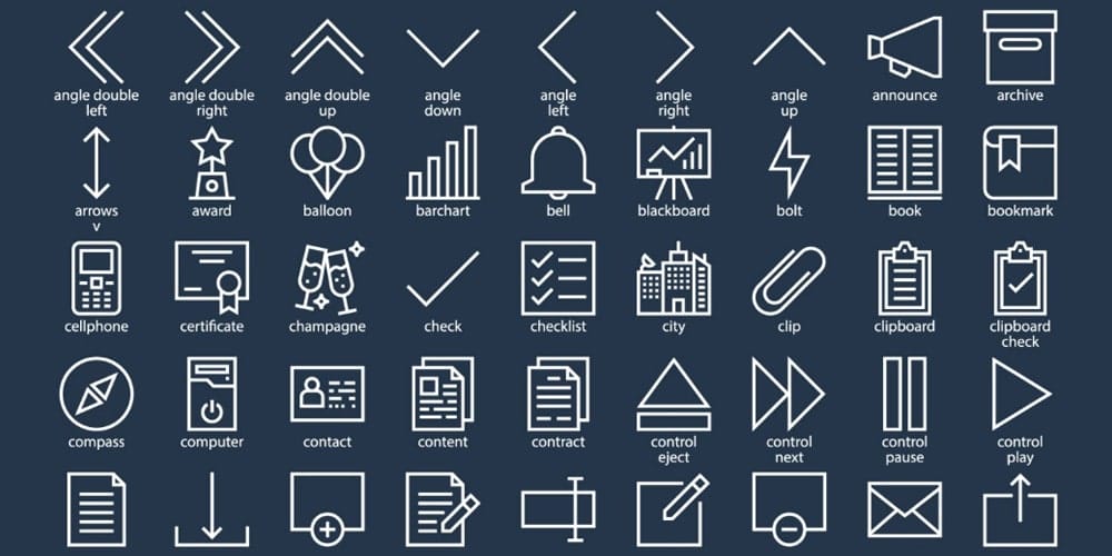 Best Free Icon Sets 2024 354 Essential Mixed Web Icons