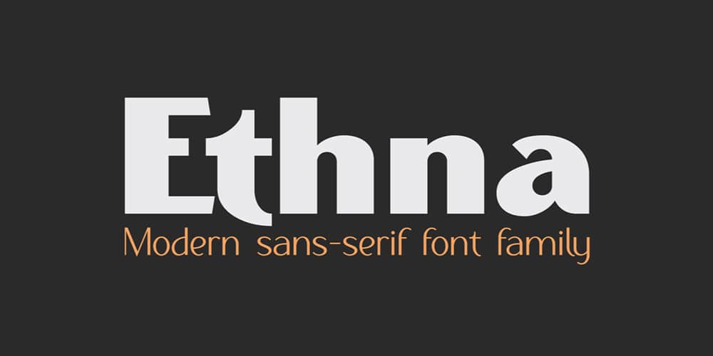 200+ Great Free Fonts for Designers 276 Ethna Light