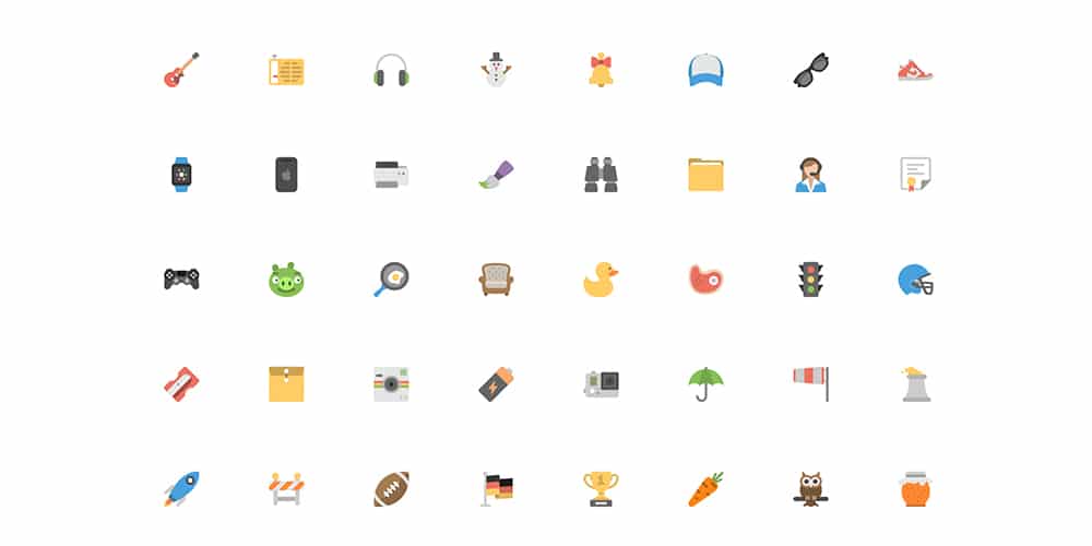 Best Free Icon Sets 2024 260 Flat Icon Set