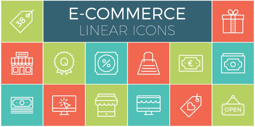 Best Free Icon Sets 2024 27 Flat Line User Experience Icons