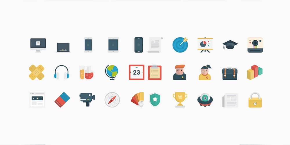 Best Free Icon Sets 2024 251 Flato vector icons
