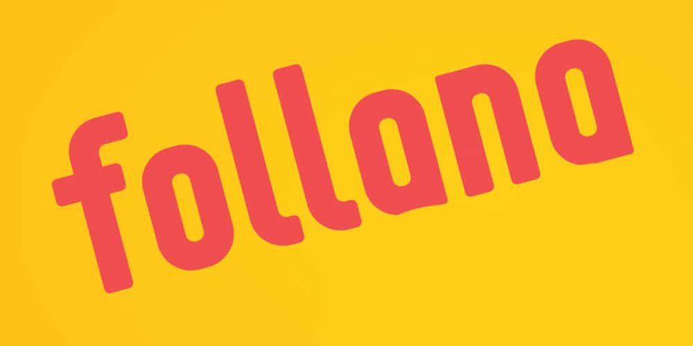 200+ Great Free Fonts for Designers 280 Follana Font