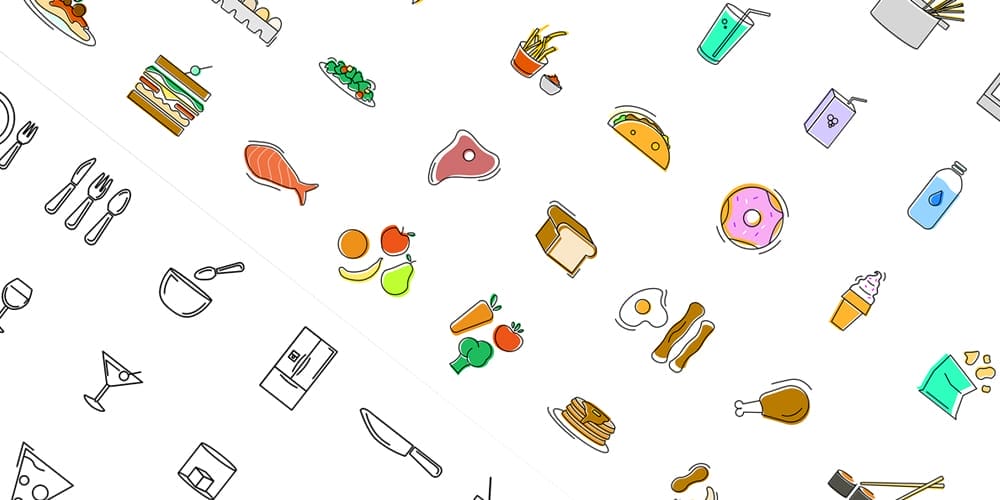Best Free Icon Sets 2024 83 Food and Beverage Icons