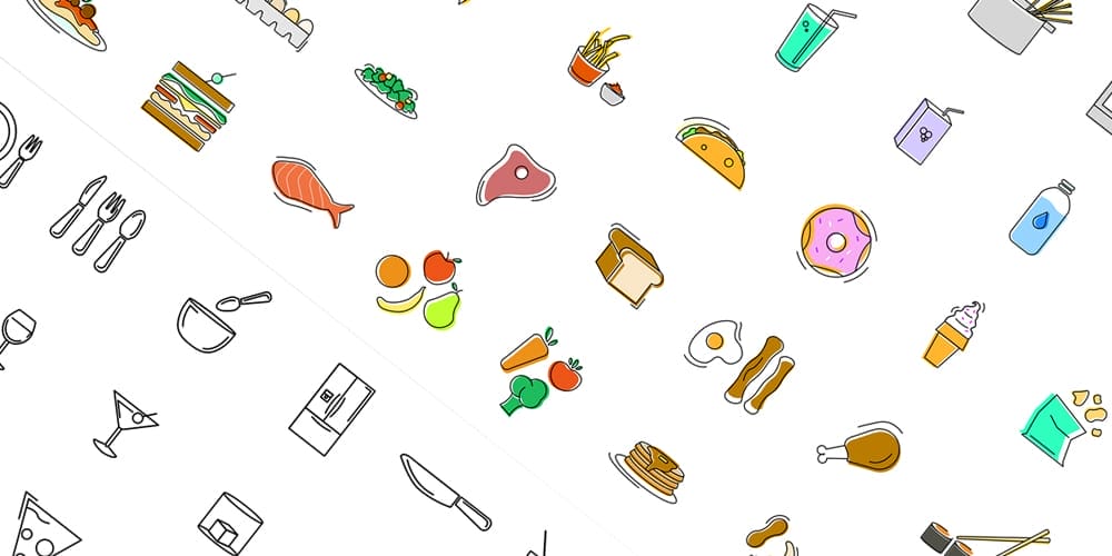 Food and Beverage Icons
