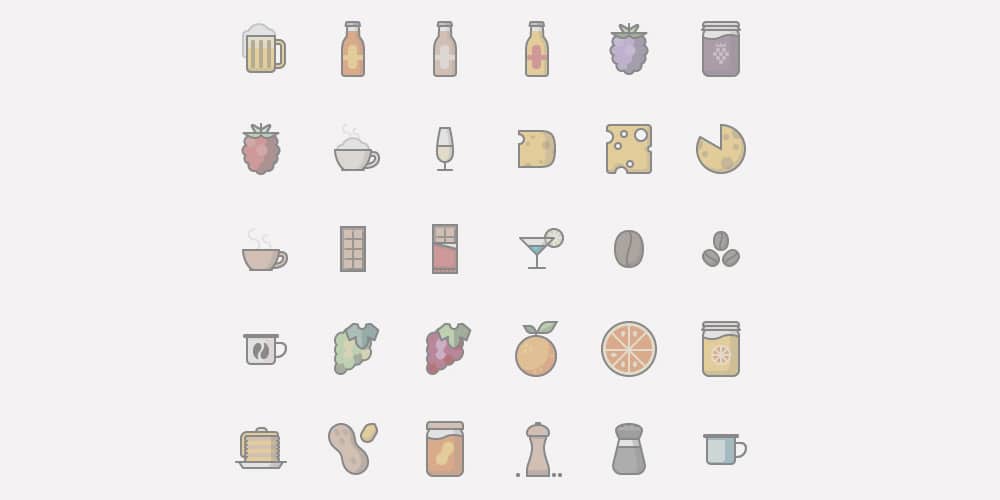 Food and Drinks Icons