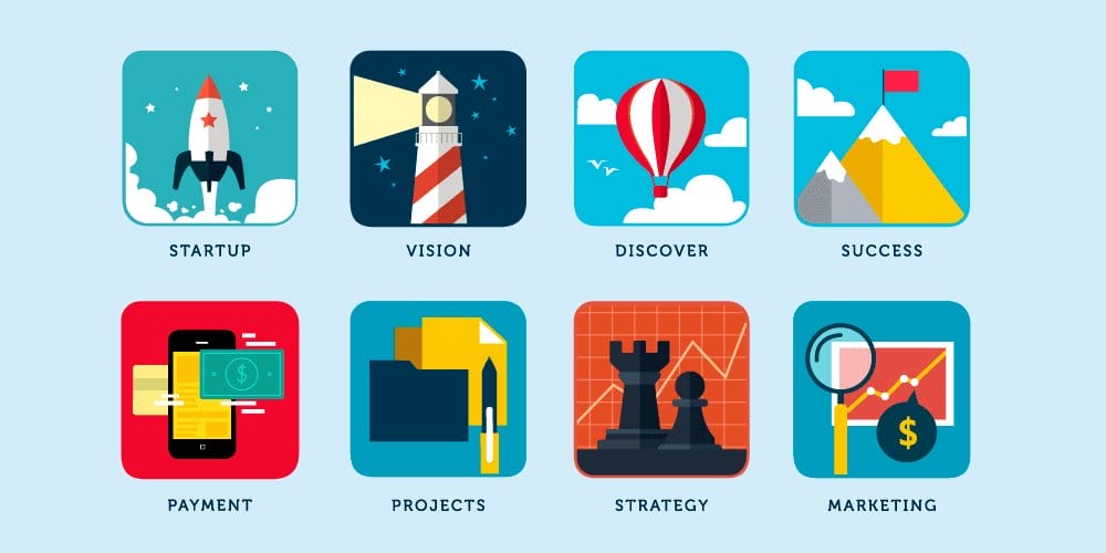 Best Free Icon Sets 2024 132 Free-Business-Icons