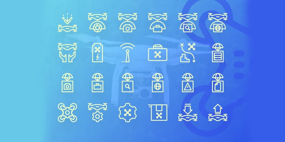 Best Free Icon Sets 2024 271 Free Drone Icons