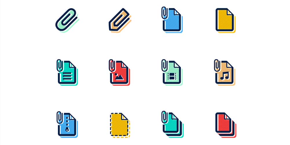 Best Free Icon Sets 2024 239 Free File Attachment Icons