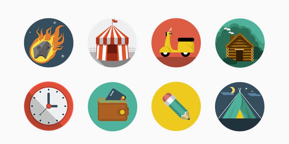 Best Free Icon Sets 2024 249 Free-Flat-Icons