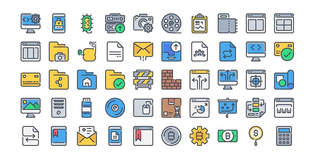 Best Free Icon Sets 2024 49 Free-Simple-Line-Icons