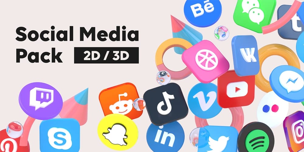 Best Free Icon Sets 2021 234 Free Social Media Icons Pack