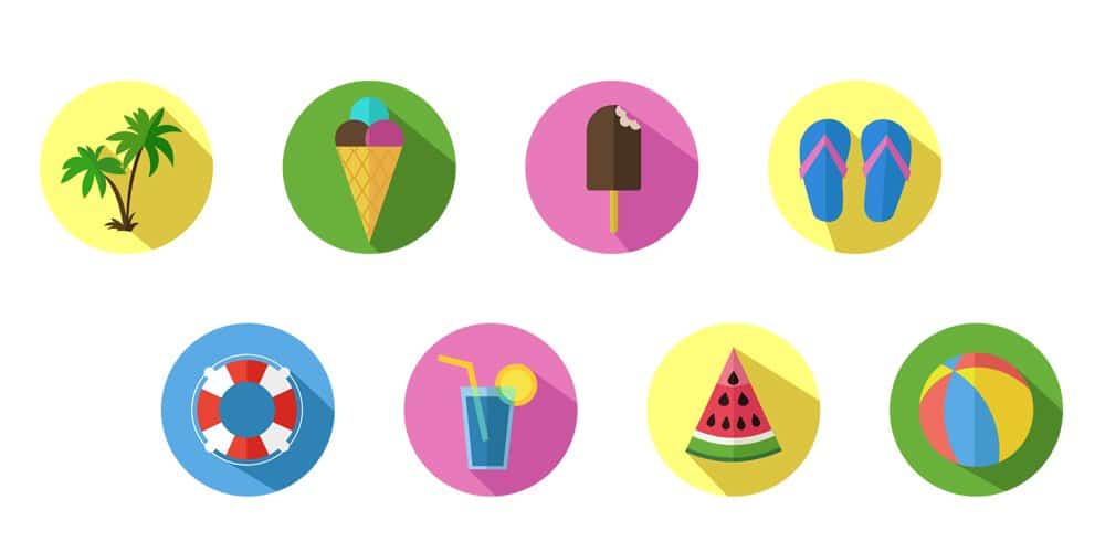 Best Free Icon Sets 2024 456 Free Summer Icons