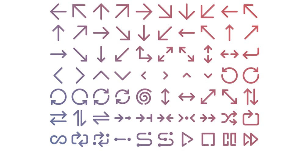 Best Free Icon Sets 2024 463 Free-Tidee-Symbols-and-Arrows-icons