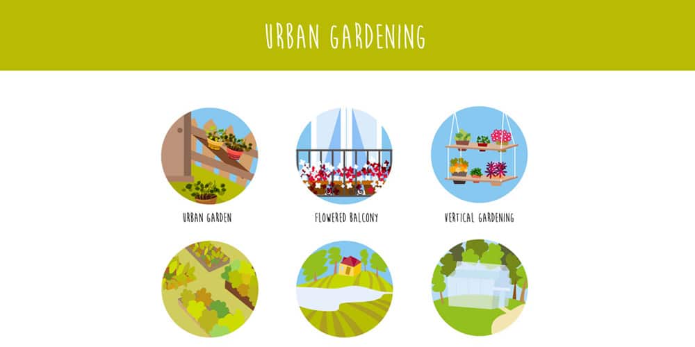 Free Urban Gardening Icons