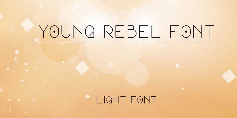 200+ Great Free Fonts for Designers 538 Free Young Rebel Font