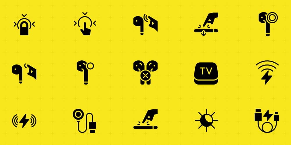 Best Free Icon Sets 2024 215 Free iPhone 7 & AirPods Icons
