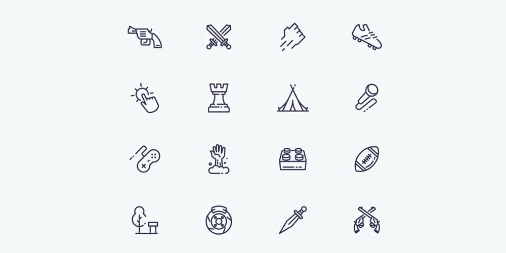 Best Free Icon Sets 2024 472 Game Category Icons
