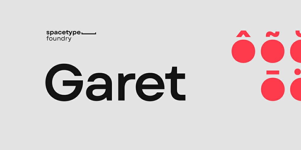 200+ Great Free Fonts for Designers 179 Garet