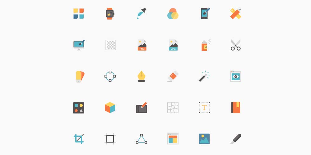 Best Free Icon Sets 2024 276 graphic-design-icons